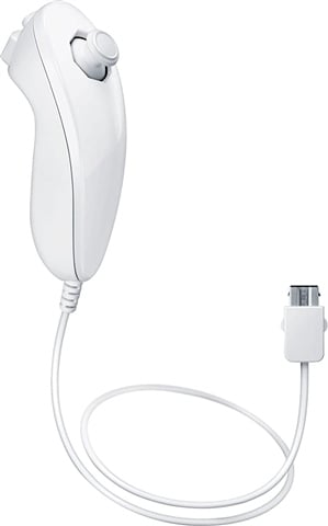 Wii remote and shop nunchuck for sale